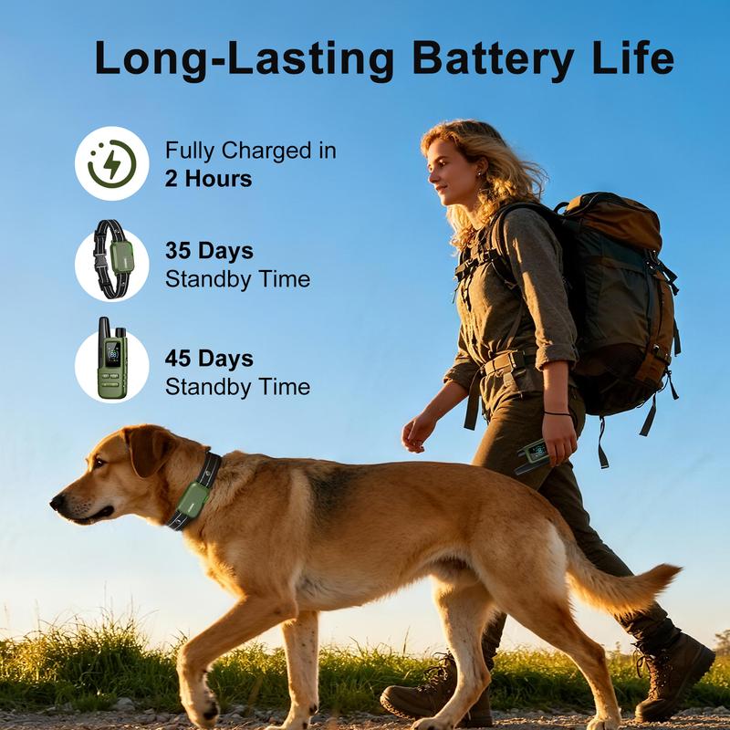 PawCommand™ 4500FT Waterproof Dog Training Collar