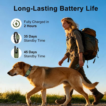 PawCommand™ 4500FT Waterproof Dog Training Collar